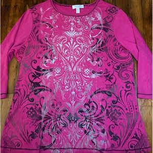 Mid Sleeve Y2K Women's Shirt